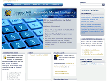 Tablet Screenshot of intersect360.com